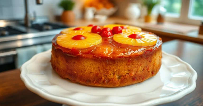 pineapple upside down cake